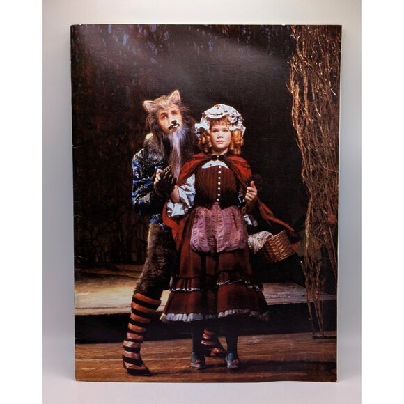 Into The Woods Broadway Play Stephen Sondheim Production 1987 Program Large Book - Picture 2 of 5